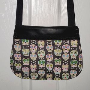 BOLSA Bonita by Liz Potter Sugar Skulls Crossbody Purses
